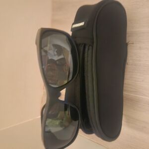 Black Sunglasses with Case